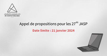 JASP appel de proposition 2024 JASP appel de proposition 2024