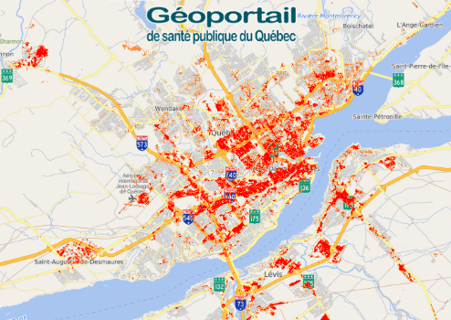 Îlots de chaleur urbains 2020-2022