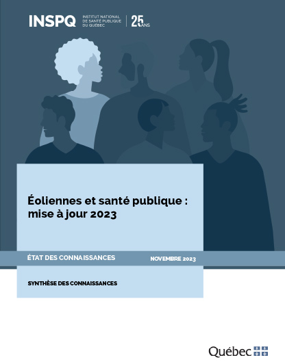 Éoliennes et santé publique : mise à jour 2023