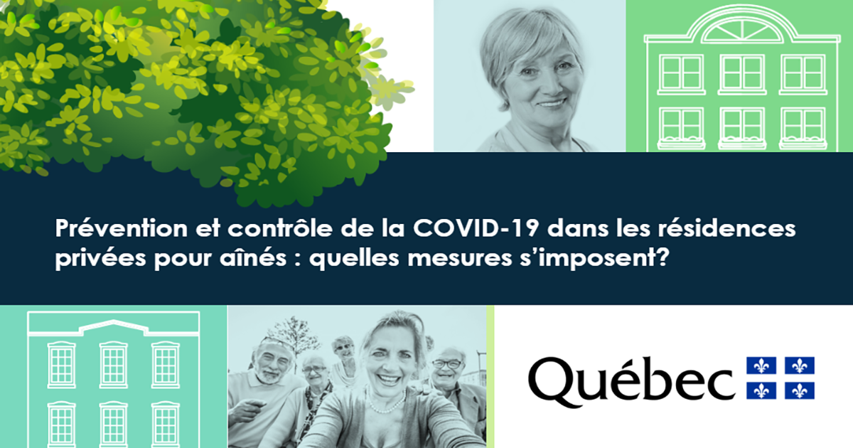 Formation : Prévention et contrôle de la COVID-19 dans les résidences  privées pour aînés : quelles mesures s'imposent?