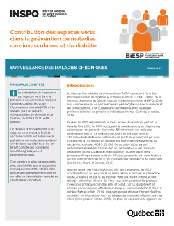 Contribution des espaces verts dans la prévention de maladies cardiovasculaires et du diabète