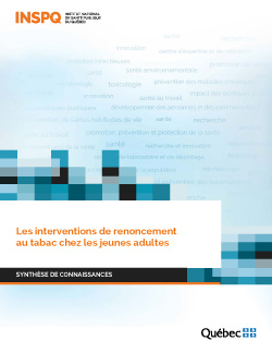 Les interventions de renoncement au tabac chez les jeunes adultes