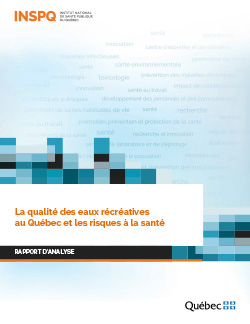 La qualité des eaux récréatives au Québec et les risques à la santé