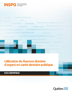 Utilisation du fluorure diamine d’argent en santé dentaire publique