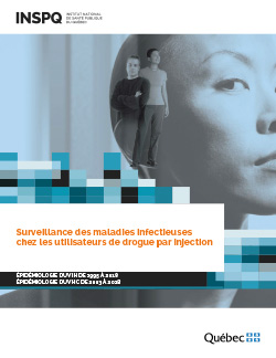 Surveillance des maladies infectieuses chez les utilisateurs de drogues par injection - Épidémiologie du VIH 1995-2018 - Épidémiologie du VHC 2003-2018