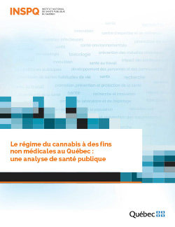 Le régime du cannabis à des fins non médicales au Québec : une analyse de santé publique
