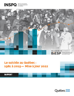 Le suicide au Québec : 1981 à 2019 — Mise à jour 2022
