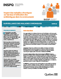 Impact des maladies chroniques sur les taux d’utilisation des antibiotiques dans la communauté