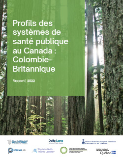 Profils des systèmes de santé publique au Canada : Colombie-Britannique