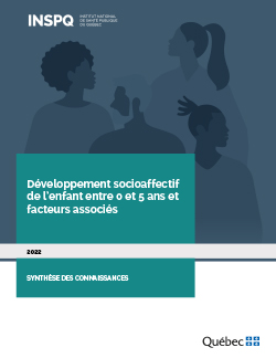 Développement socioaffectif de l’enfant entre 0 et 5 ans et facteurs associés