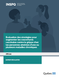 Évaluation des stratégies pour augmenter les couvertures vaccinales contre la grippe chez les personnes atteintes d’une ou plusieurs maladies chroniques