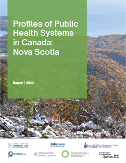 Profiles of Public Health Systems in Canada: Nova Scotia