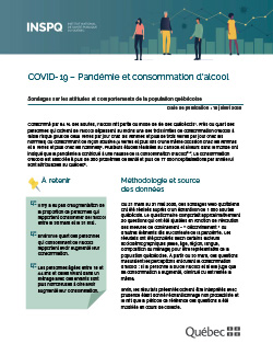 COVID-19 – Pandémie et consommation d’alcool COVID-19 – Pandémie et consommation d’alcool