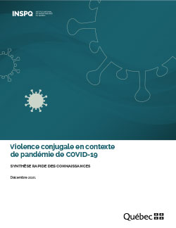 Violence conjugale en contexte  de pandémie de COVID-19