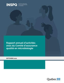 Rapport annuel d’activités 2021 du Comité d’assurance qualité en microbiologie