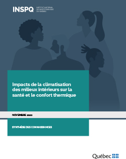 Impacts de la climatisation  des milieux intérieurs sur la santé et le confort thermique