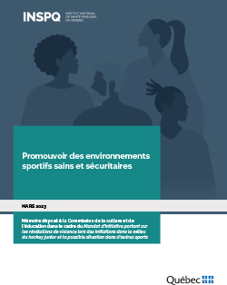 Promouvoir des environnements sportifs sains et sécuritaires