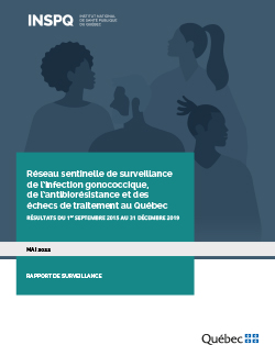 Réseau sentinelle de surveillance de l’infection gonococcique, de l’antibiorésistance et des échecs de traitement au Québec Réseau sentinelle de surveillance de l’infection gonococcique, de l’antibiorésistance et des échecs de traitement au Québec