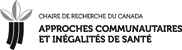 Chaire de recherche du Canada Approches communautaires et inégalités de santé