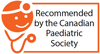 Recommended
by the Canadian
Paediatric
Society