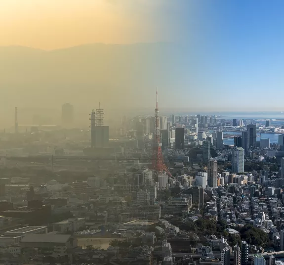 qualité de l'air extérieurs